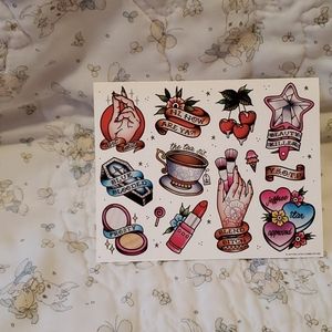 Limited edition stickers